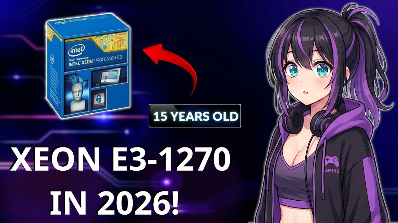 GAMING on an 15 YEAR old CPU? Still usable in 2026?! [ Xeon E3-1270 ]