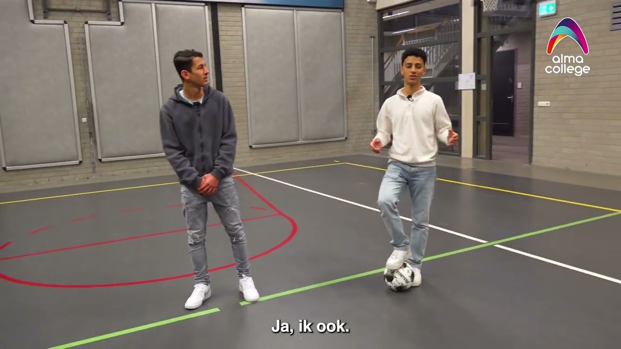 Een korte rondleiding op het Alma College van Ahmad en Hammam 👌