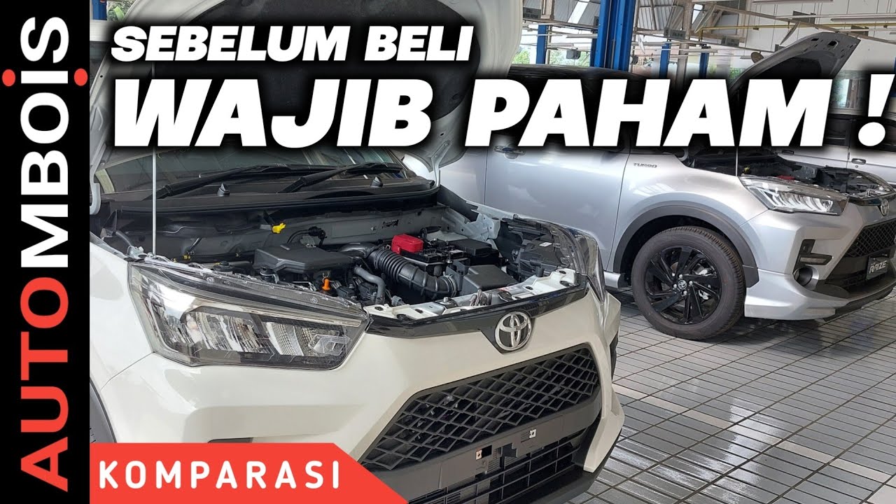 Perbedaan Mesin Toyota Raize 1000 cc vs 1200 cc ini spesifikasinya !