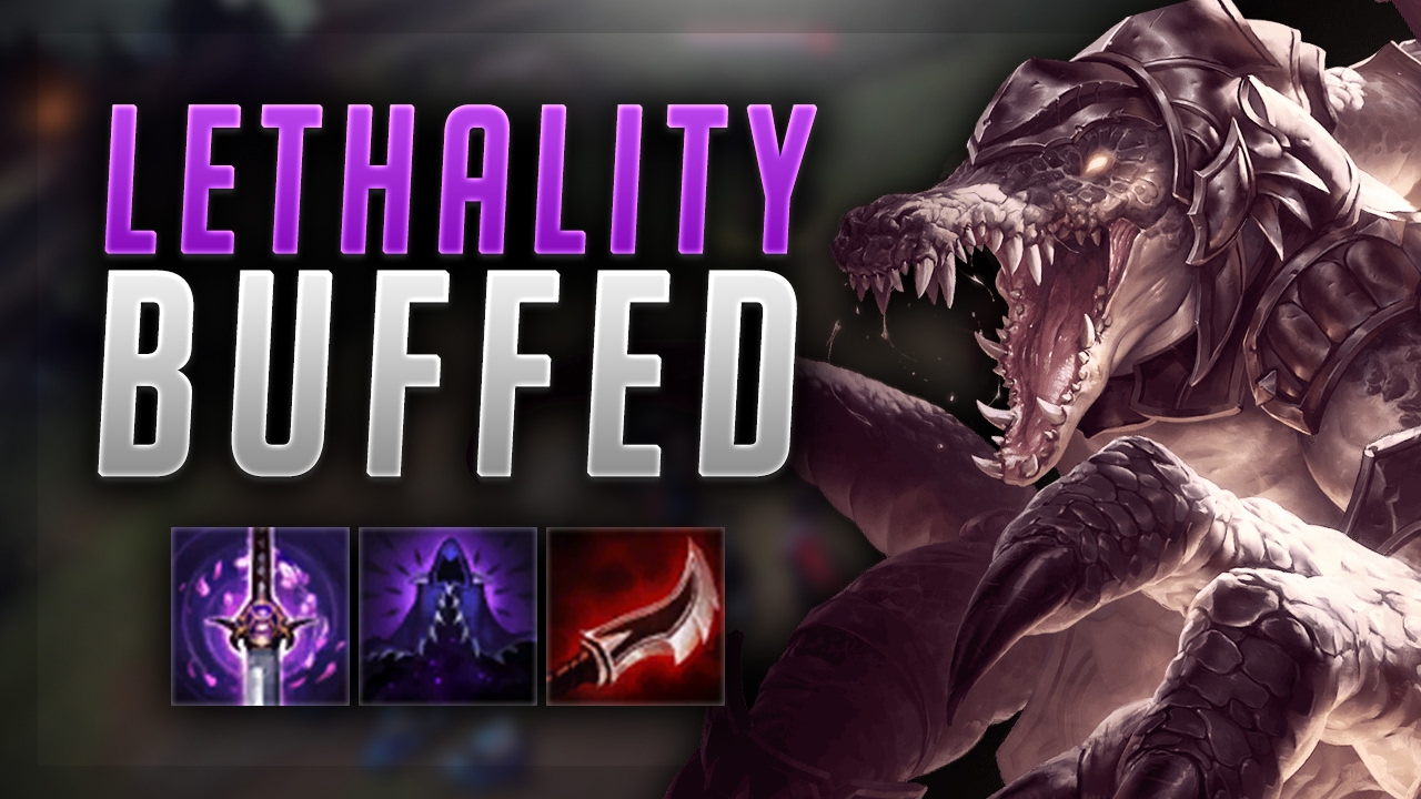 LETHALITY BUFFS BROKEN! FULL LETHALITY RENEKTON BUILD! - Road to Challenger #44