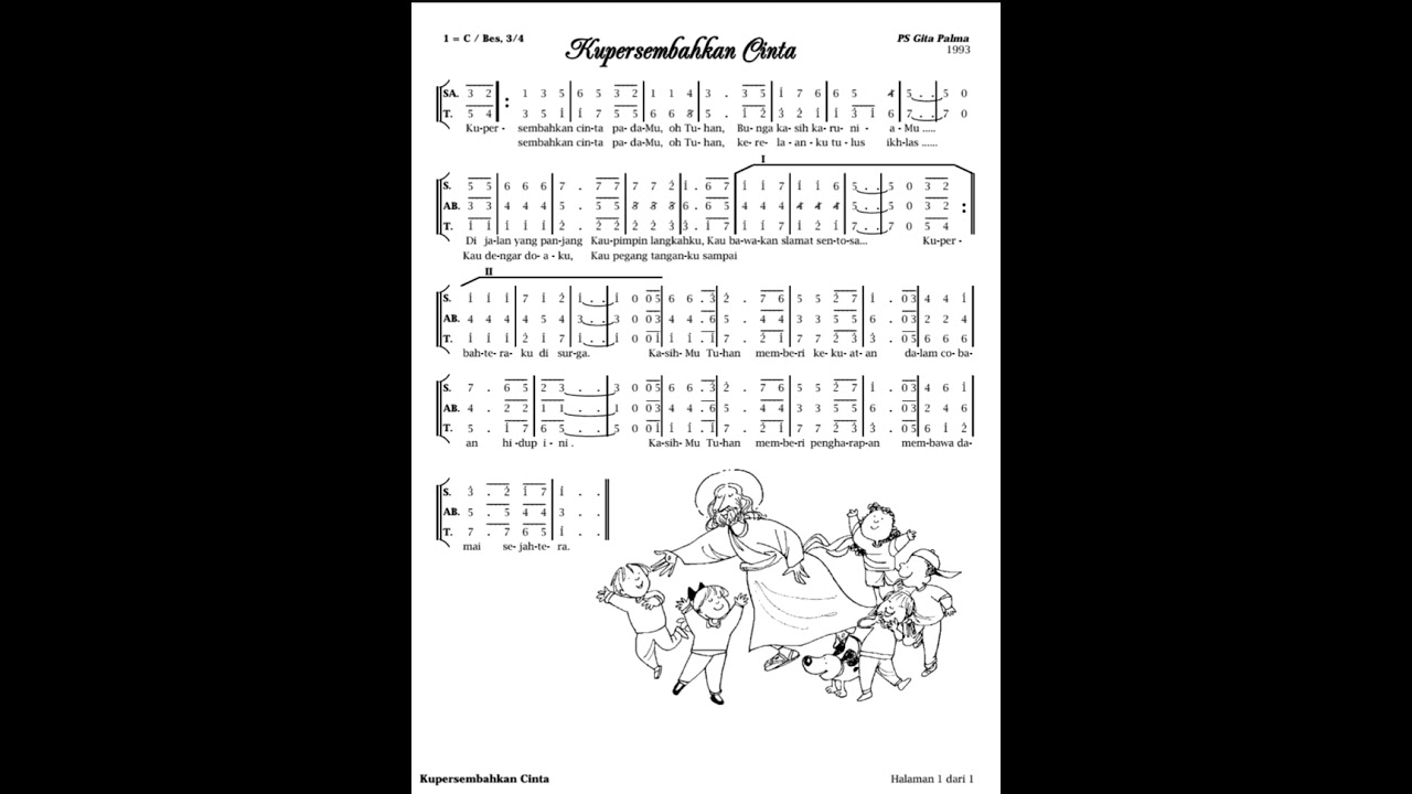 KUPERSEMBAHKAN CINTA - Lagu Rohani Katolik