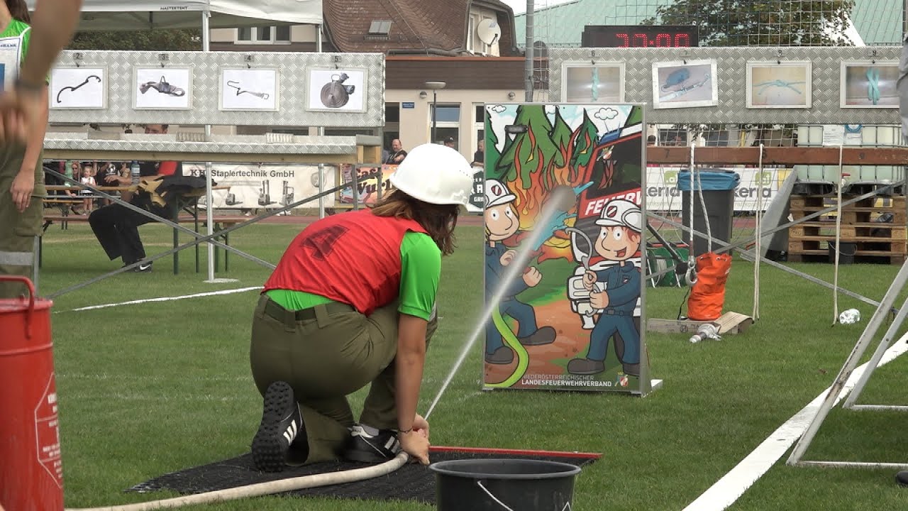 Bundesfeuerwehrjugendwettbewerb in Traiskirchen