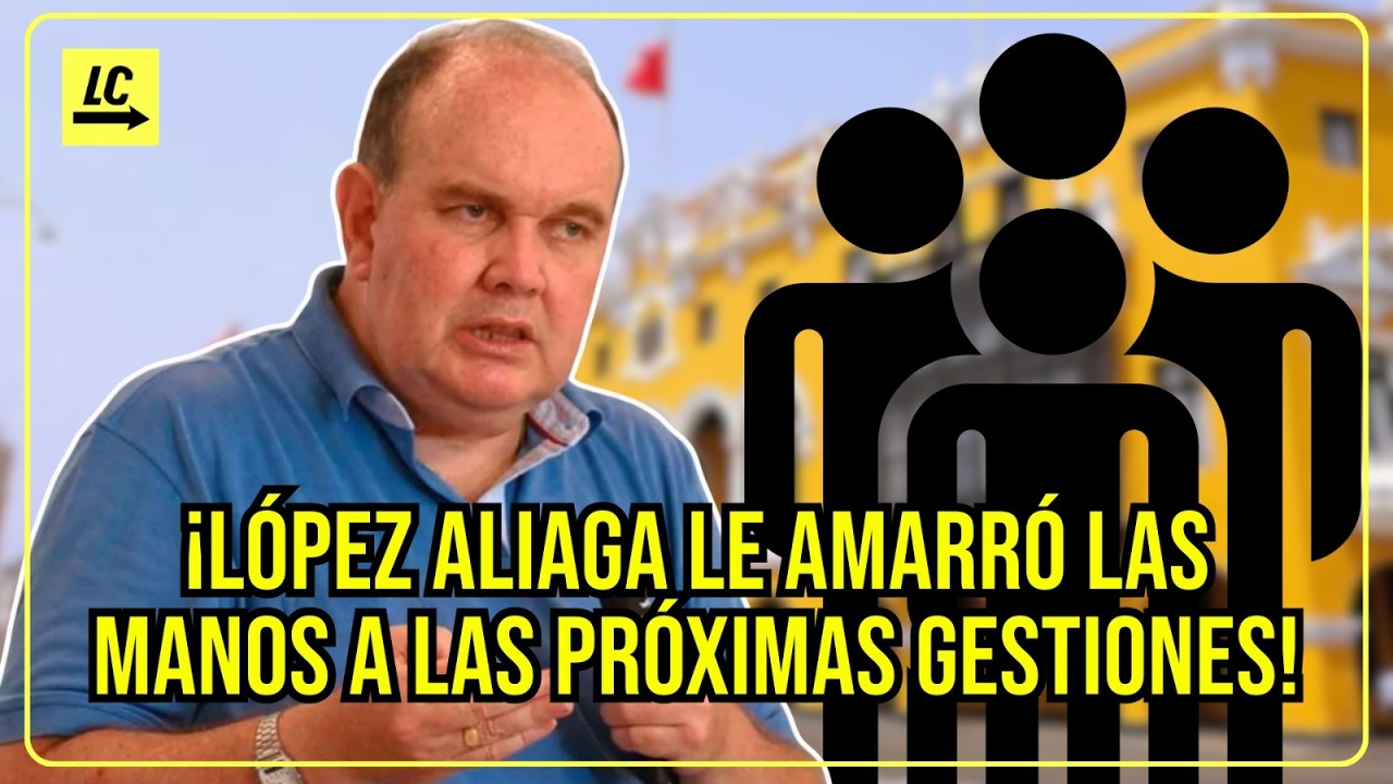 &iexcl;L&Oacute;PEZ ALIAGA LE AMARR&Oacute; LAS MANOS A LAS PR&Oacute;XIMAS GESTIONES! | #FEEG2026 02/04