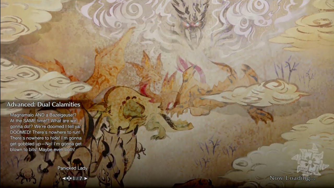 Monster Hunter Rise - Gathering Hub: High Rank Quest - Advanced: Dual Calamities
