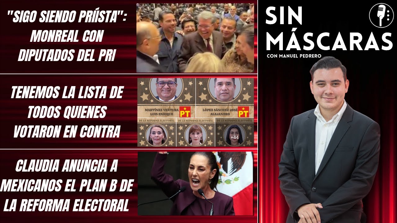 #SinMáscaras | FILTRAN VIDEO DE RICARDO MONREAL ASEGURANDO QUE SIGUE SIENDO PRIÍSTA ANTE DIPUTADOS