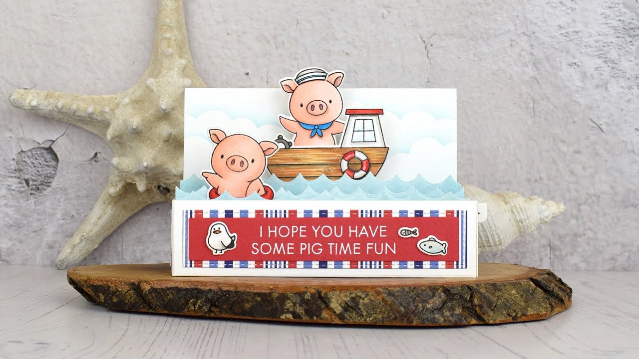 Creating an Interactive Mini Slimline Box Card