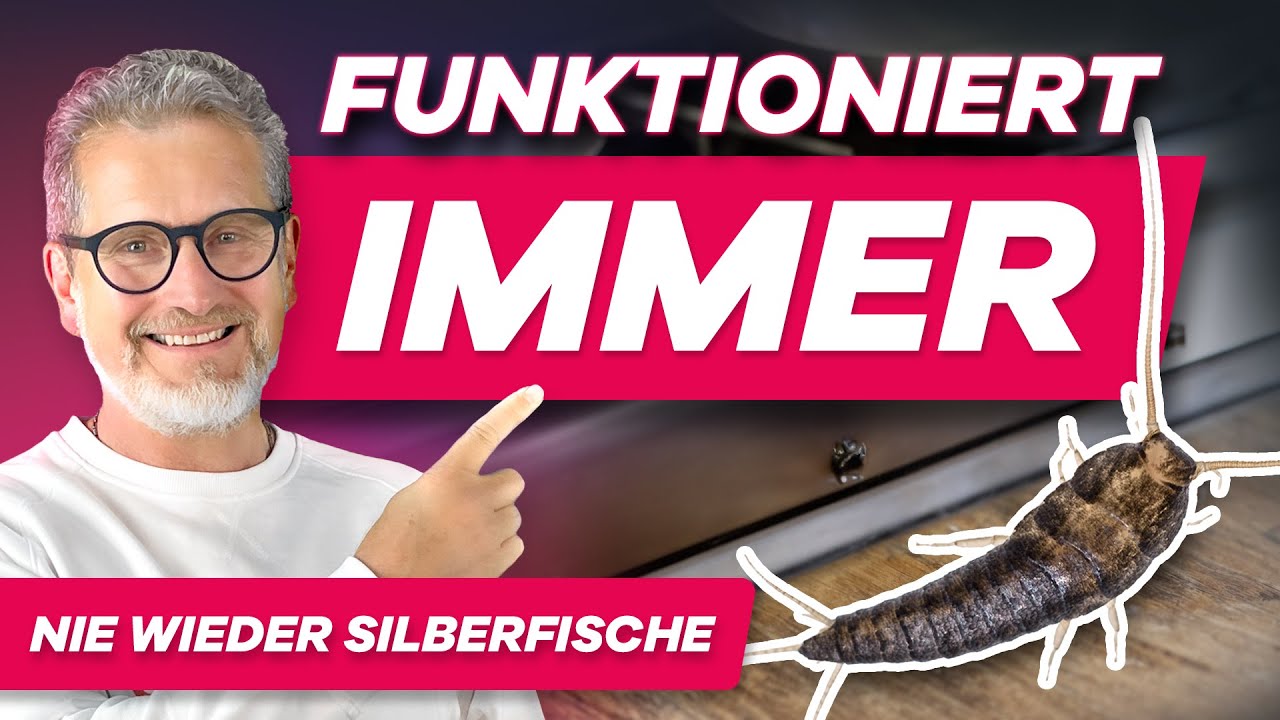 Noch heute Papierfische & Silberfische bek&auml;mpfen - Alle Techniken einfach erkl&auml;rt!