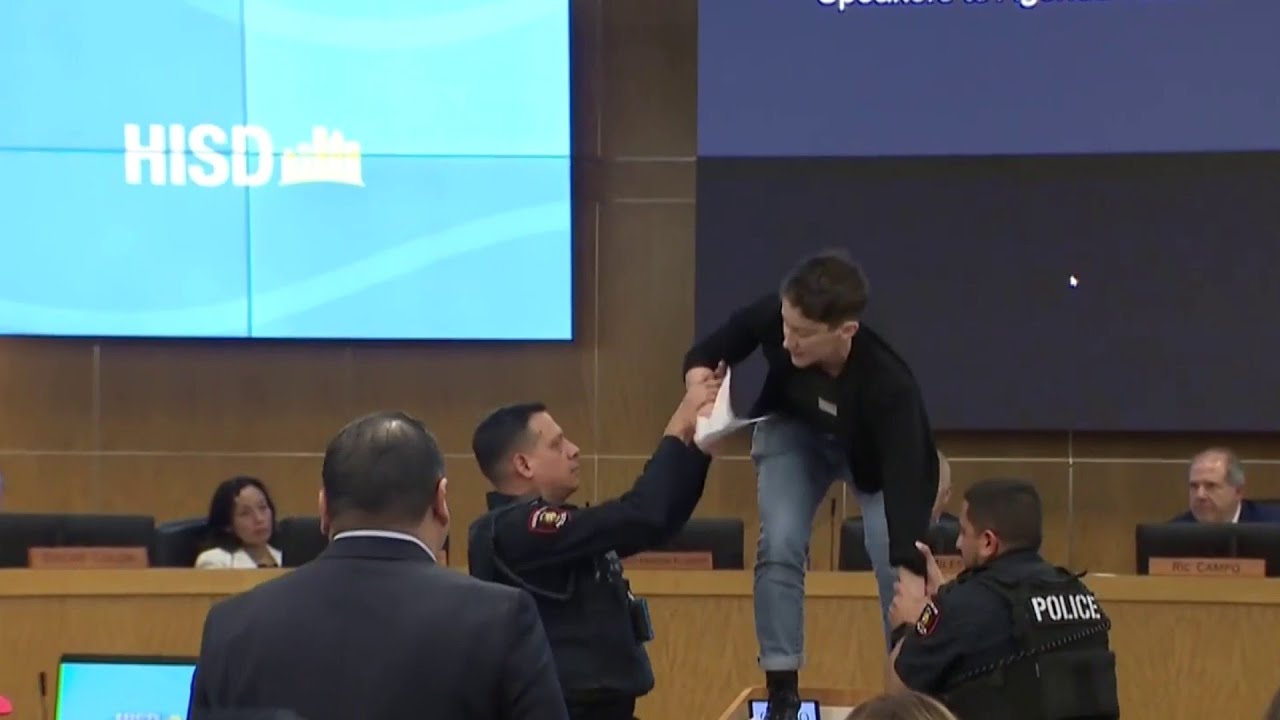 HISD board votes to close 12 schools after tense meeting, parent removed
