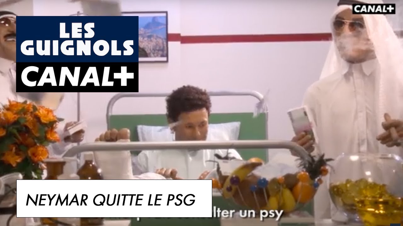 Neymar Jr quitte le Paris Saint-Germain - Les Guignols - CANAL+