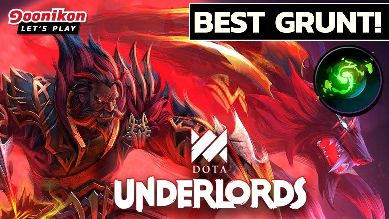 👹 Let`s play Dota Underlords Top Meta Build Grunt!