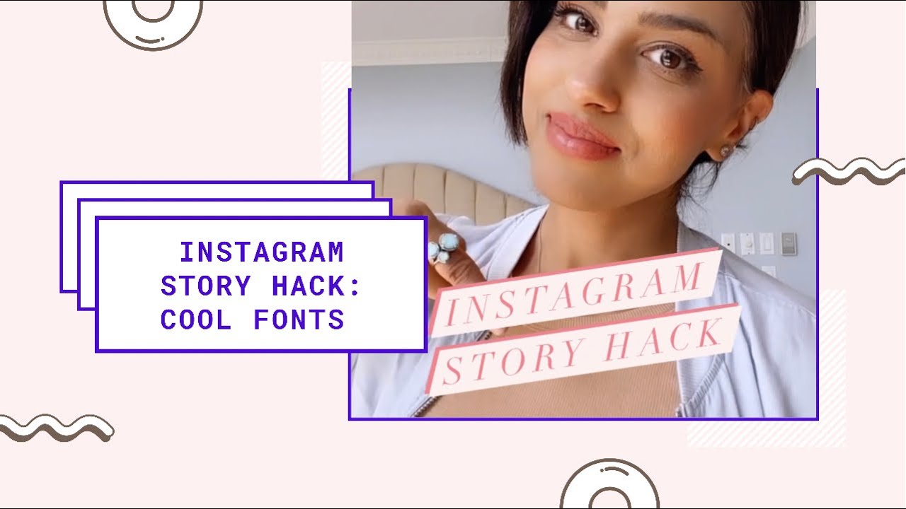 Instagram Story Hack: Cool Gif Fonts #shorts