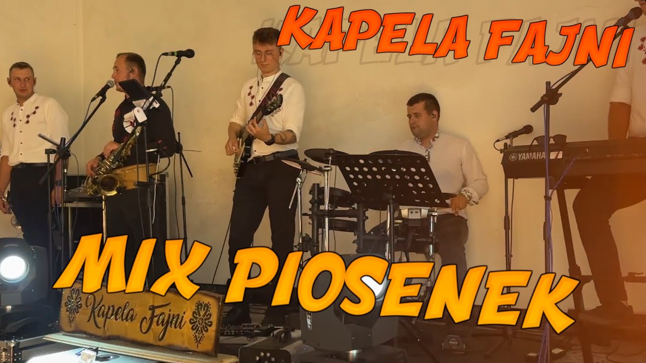 ❇️ KAPELA FAJNI 🔥  MIX Piosenek z Wesela ❤️ NA ŻYWO  2024 🎶