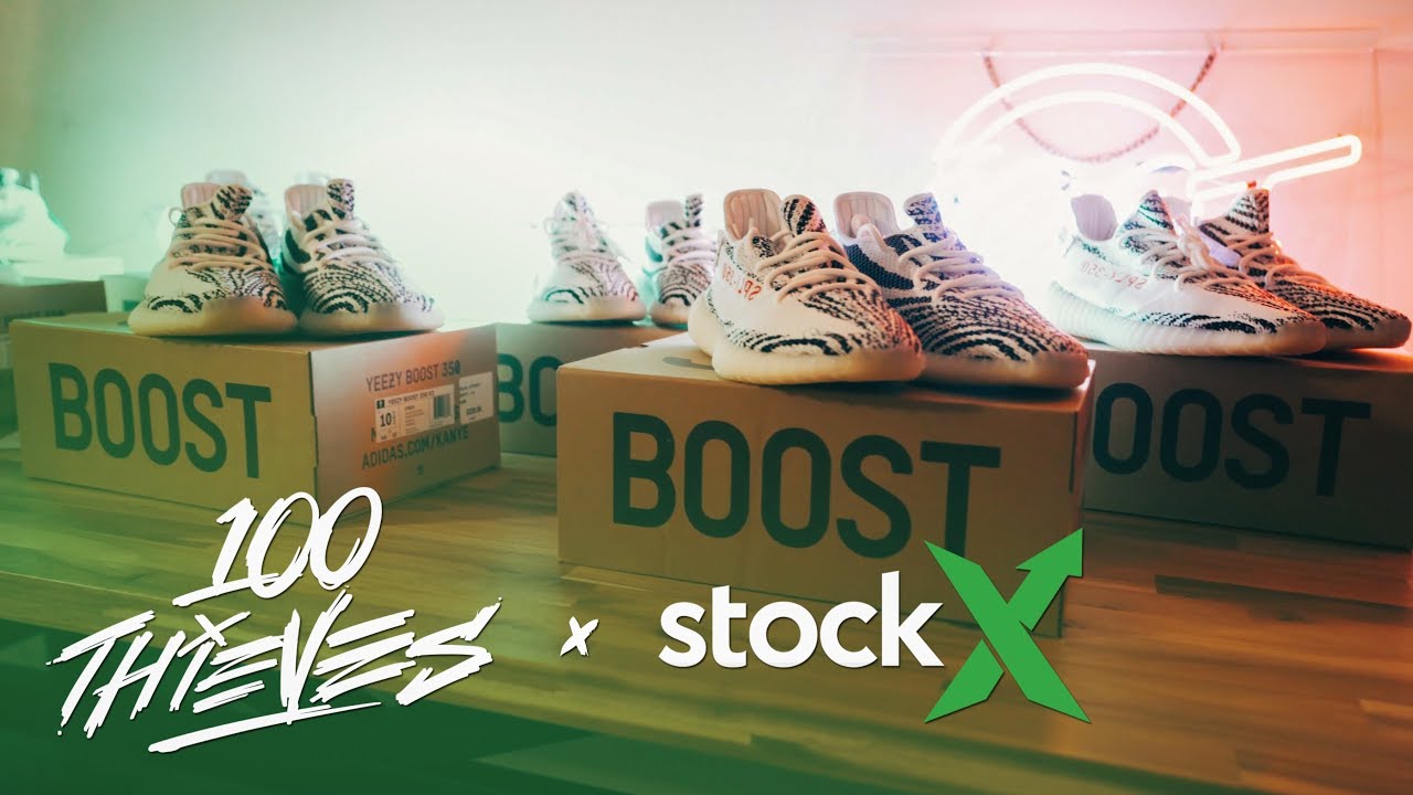 YEEZYS FOR THE ENTIRE TEAM | StockX Partners with 100 Thieves