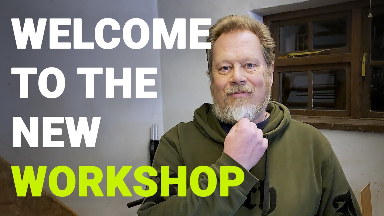 A guided tour of the new workshop...