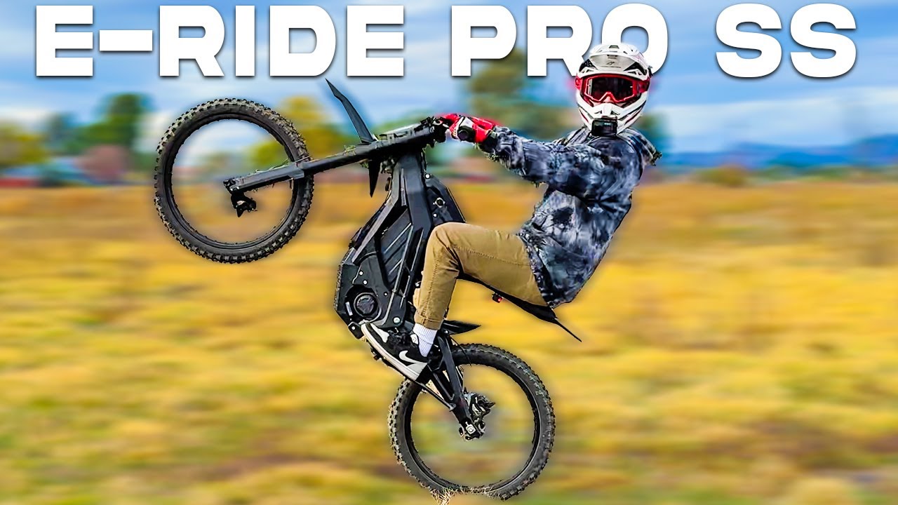 ALL NEW E-Ride Pro SS First Ride!! *Surron/Talaria Destroyer*