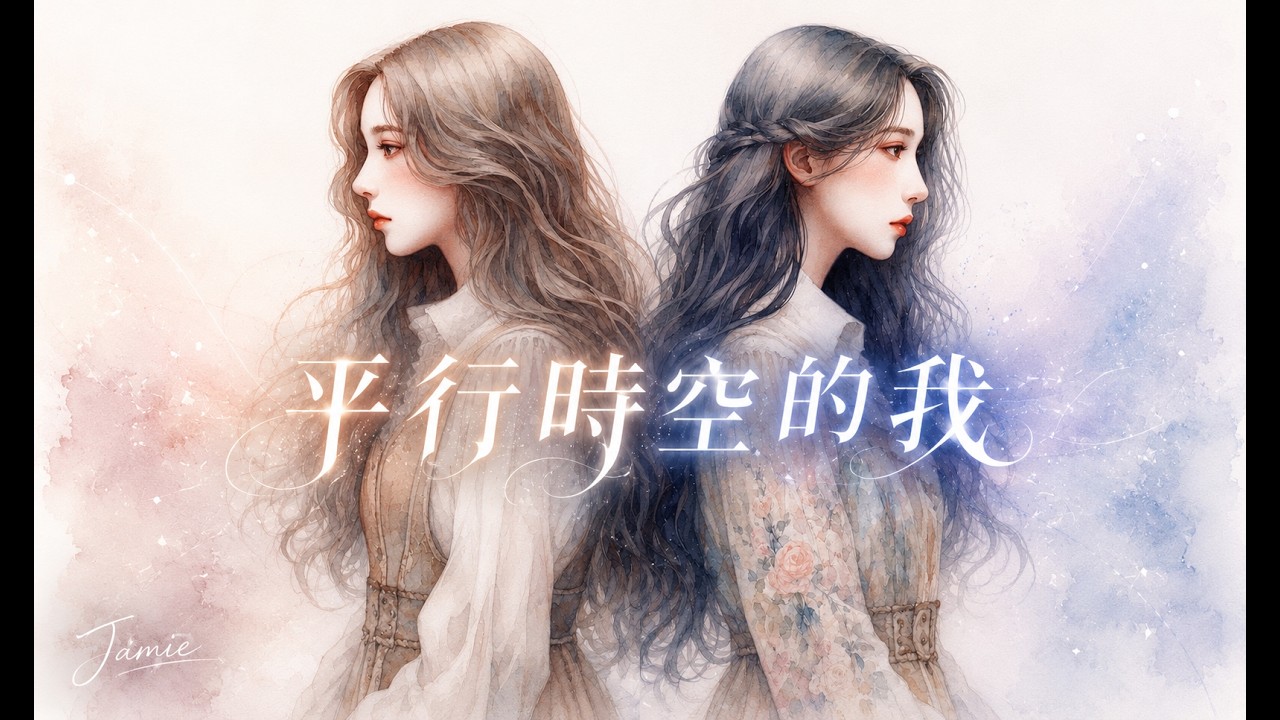 音樂實驗室｜平行時空的我 ｜平行時空的我 替我走錯過的路口【動態歌詞】#中文歌曲#音樂
