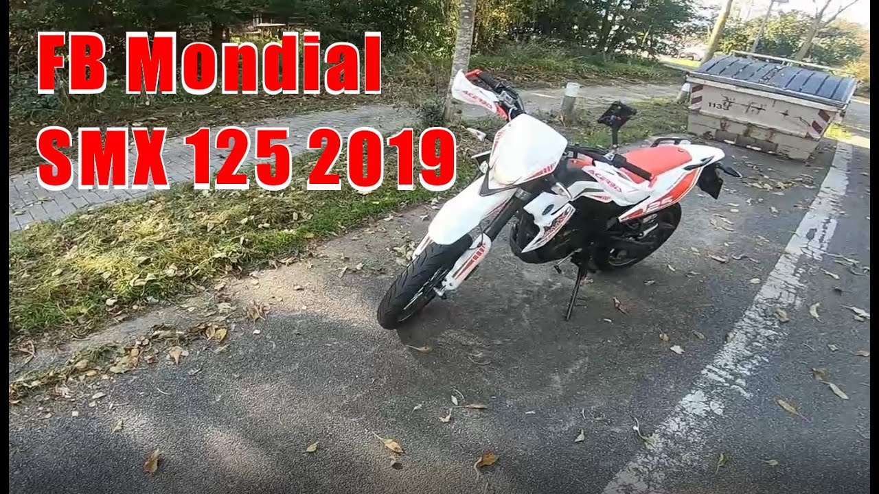 FB Mondial SMX 125 2019 Test Drive [German]