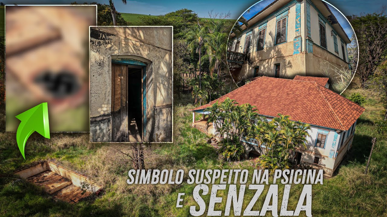 ENCONTRAMOS SIMBOLOGIA TEMIDA NESSA GRANDE E LUXUOSA FAZENDA QUE ESCONDE UM PASSADO TERRÍVEL 