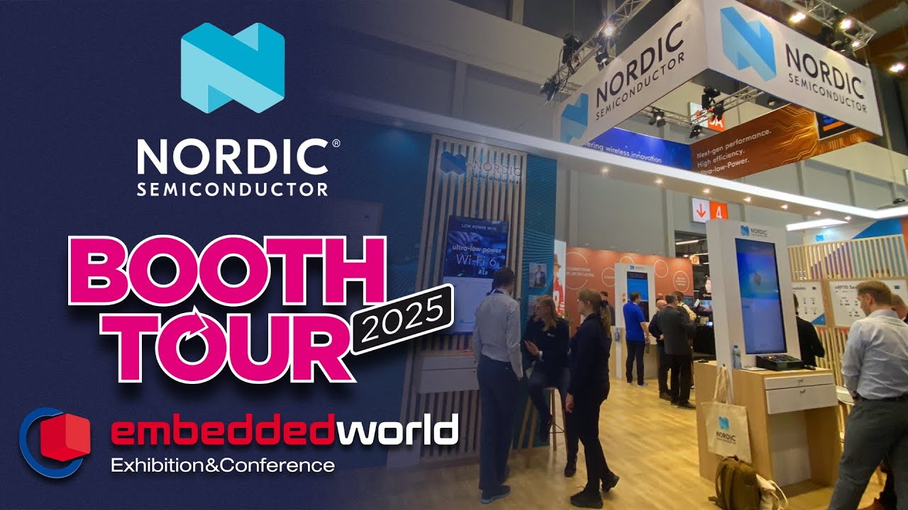 We found the FUTURE of smart homes... | Nordic Semiconductor Booth Tour Embedded World