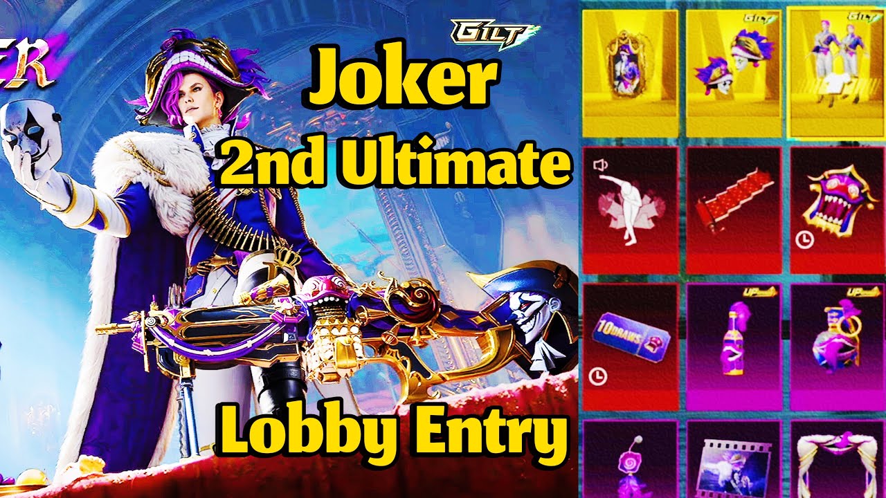 Pubg 2nd Ultimate Joker Set | Next Ultimate Set | Pubg second Ultimate Set Leaks | Pubg Mobile