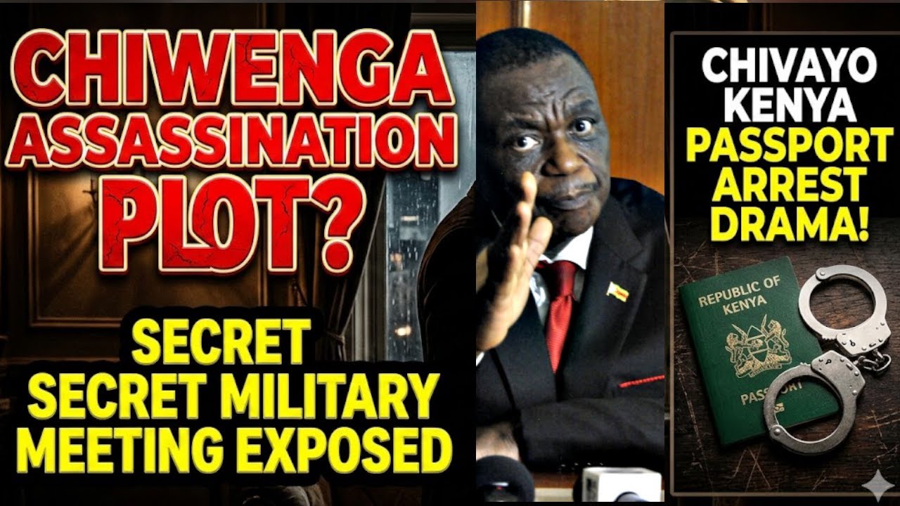 LIVE___Chiwenga Reacts: ASASSINATION PLOT__ Secret Military Meeting_ARRESTED_Chivayo Kenya Passport