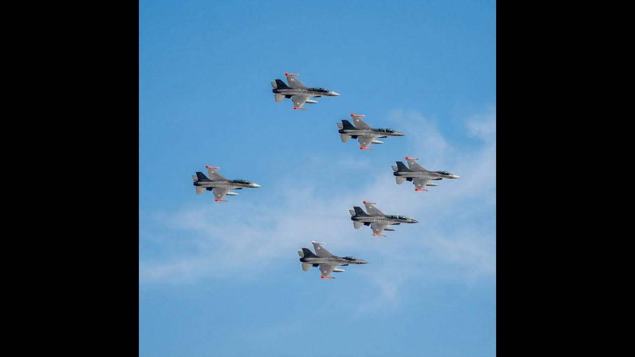Pasaje de los F16 Sobre Buenos Aires. Coordinación Tráfico Aéreo. Sector Norte. Baires. Aeroparque.