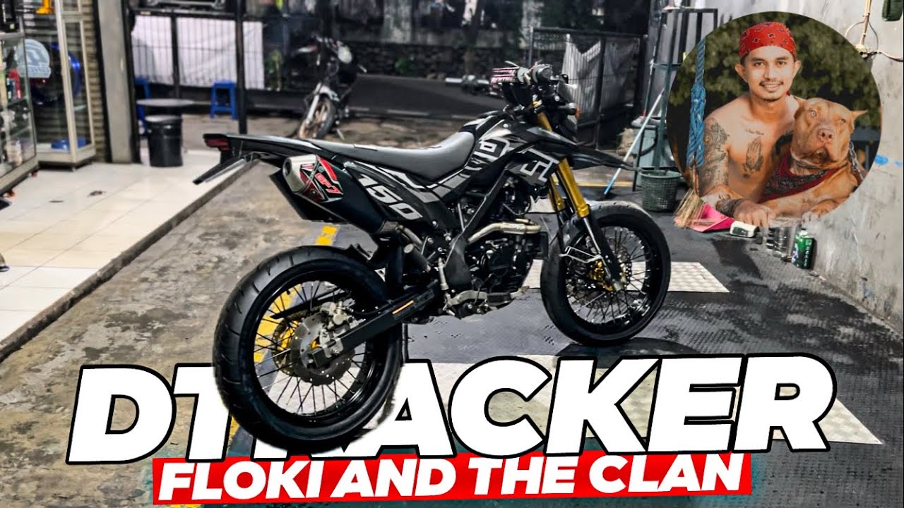 MODIFIKASI DTRACKER 150 || FLOKI AND THE CLAN