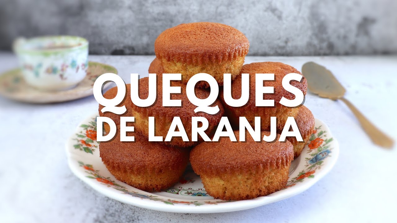 Como fazer Queques de laranja | Food From Portugal