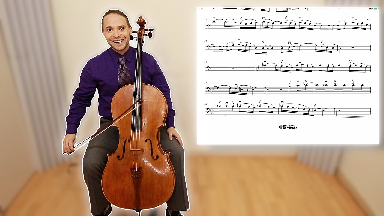 How to play BOLERO on CELLO Part 2 | Cello Duets