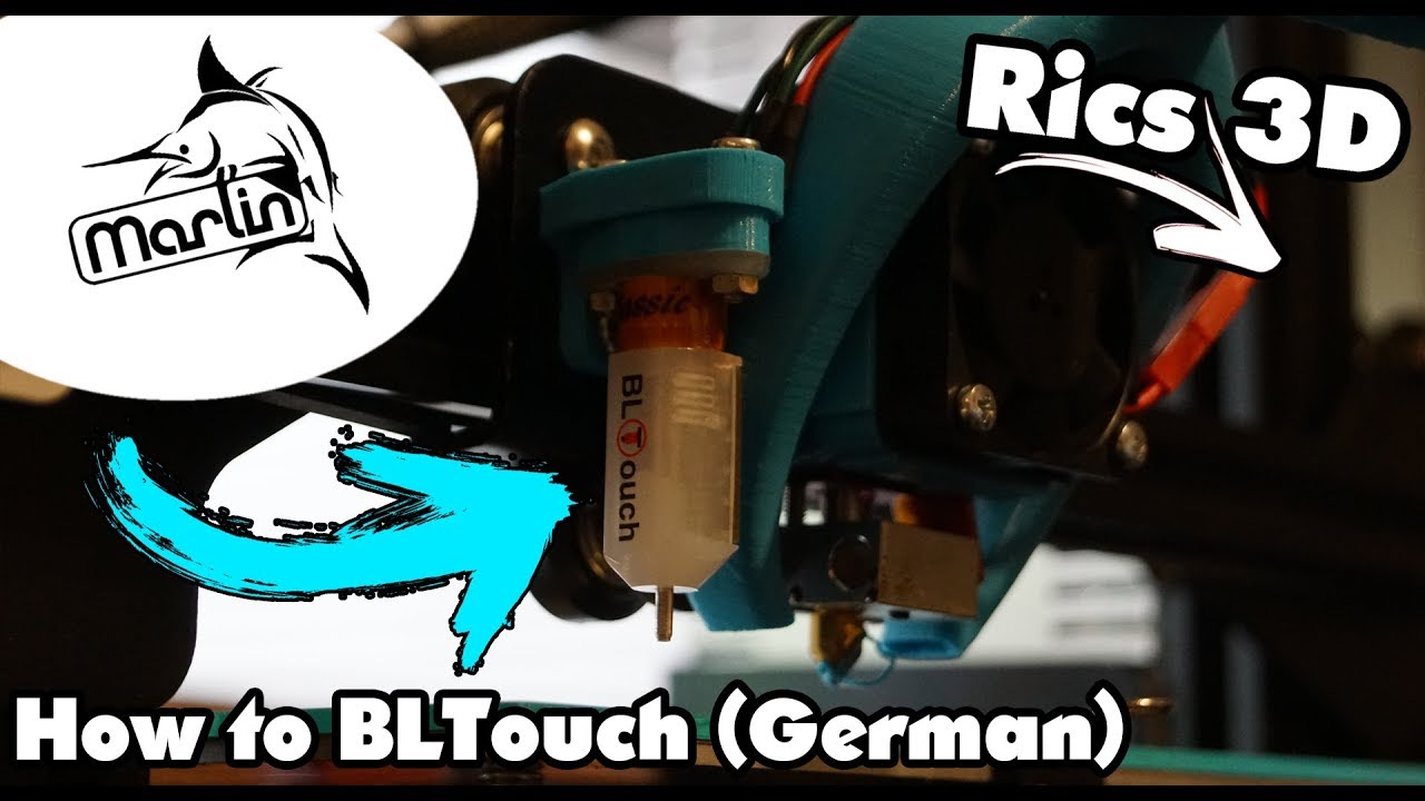 BLTouch  in Marlin einbinden // Rics_3D