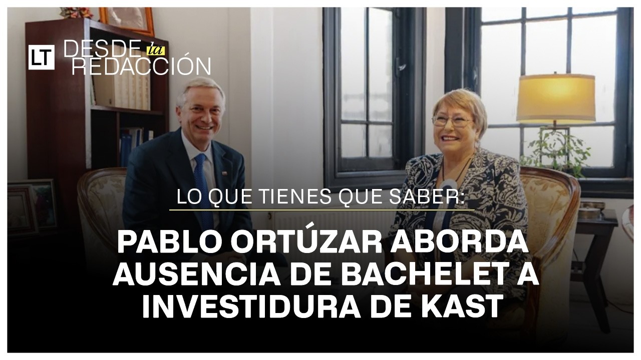 Pablo Ortúzar por ausencia de Bachelet a investidura de Kast: 
