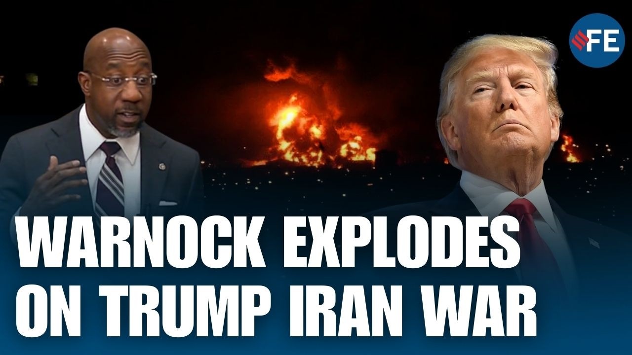 Democrat Warnock Goes Nuclear On Trump Over Iran War In Fiery Senate Speech | US News