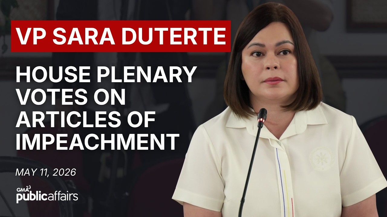 LIVE - KAMARA, BOBOTO NA SA ARTICLES OF IMPEACHMENT LABAN KAY VP SARA DUTERTE - Replay