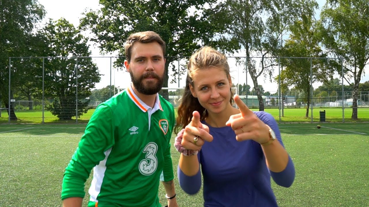 VOETBALCHALLENGES TEGEN MIJN VRIENDIN!!
