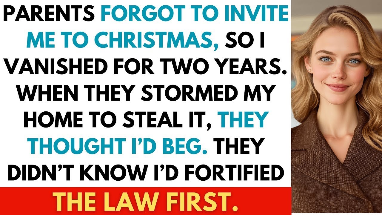 Every Year Parents “Forgot” Me at Christmas. This Year I Bought a Manor—So They Brought a Locksmith