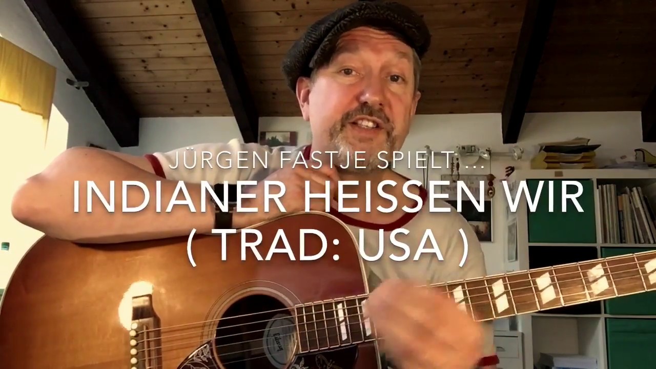 Indianer hei&szlig;en wir ( Trad. USA, Fasching, Karneval, Fastnacht ) hier von J&uuml;rgen Fastje !