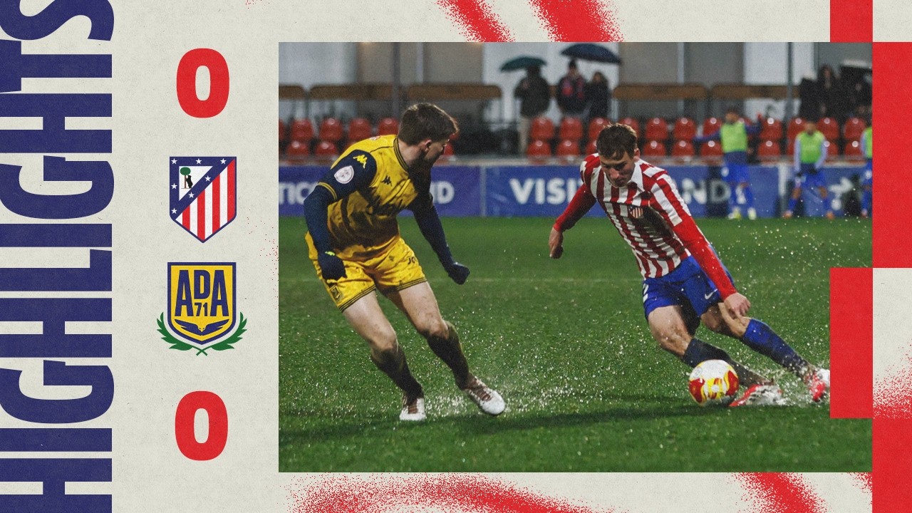 Atl&eacute;tico Madrile&ntilde;o 0-0 Alcorc&oacute;n | RESUMEN, Primera Federaci&oacute;n, J23
