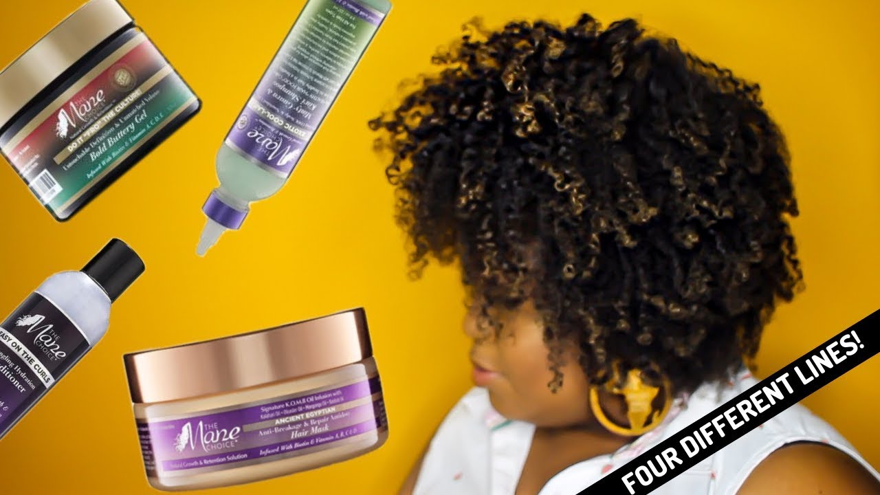 Trying The Mane Choice Products for the FIRST Time EVERRRR and...WOW! | FOUR DIFFERENT LINES!!