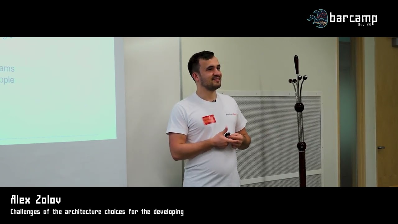 25.114.02 Alex Zolov Challenges of the architecture choices for the Developing