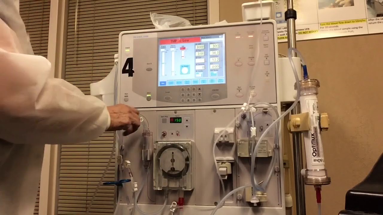 Best Dialysis Priming Video 2008k Fresenius Machine