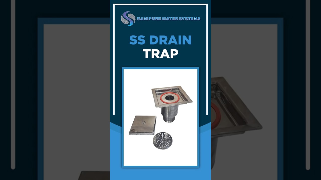 SS Drain Trap - Sanipure
