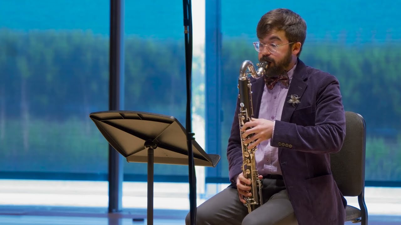 François Couperin's Harpsichord Prelude No. 1 on Bass Clarinet