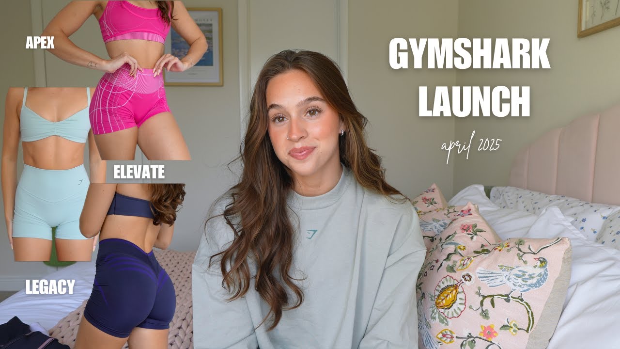GYMSHARK LAUNCH | new Apex, Elevate & Legacy | try-ons, top-picks, launch details | CODE *DOOTS10*
