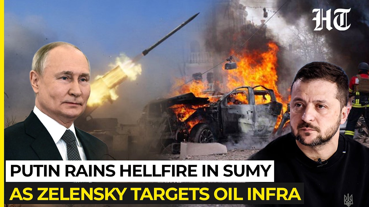 Putin Plots Revenge As Zelensky Targets Russian Oil Refinery, Military Infra In Kerch And Crimea