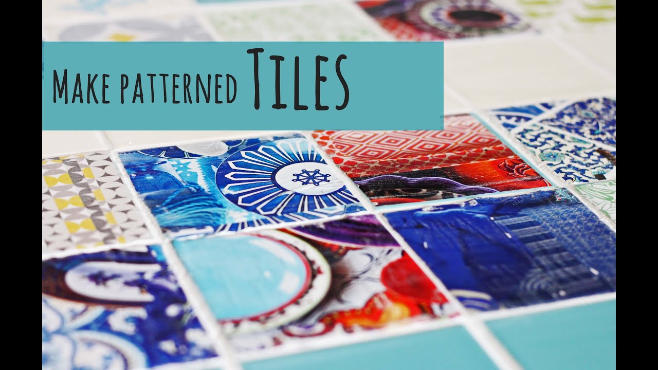 Make your own patterned tiles