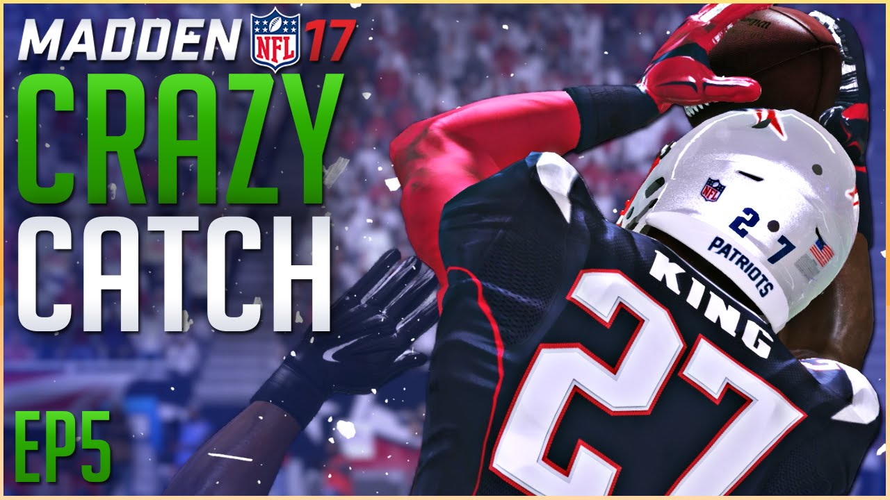 MADDEN 17 CAREER MODE GAMEPLAY: CRAZY CATCH & BRADY'S BIG DAY!