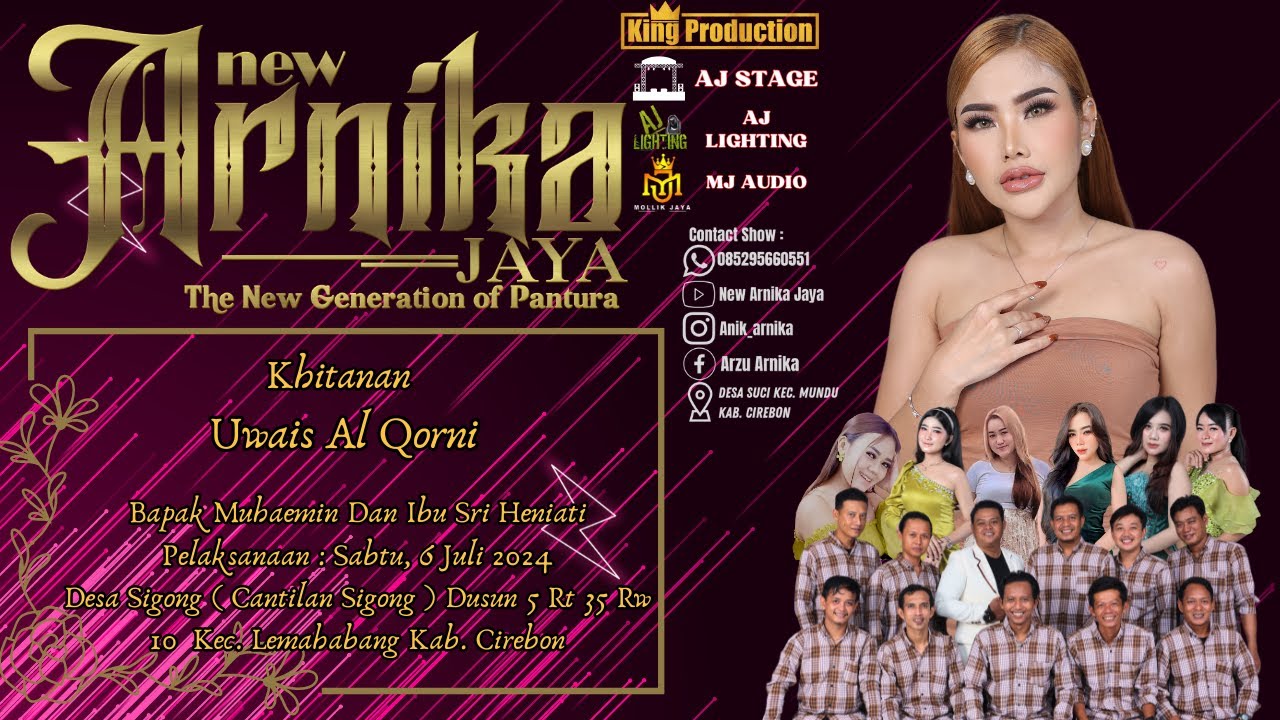 🔴 LIVE MALAM NEW ARNIKA JAYA SABTU, 6 JULI 2024 DESA SIGONG KEC. LEMAHABANG KAB. CIREBON