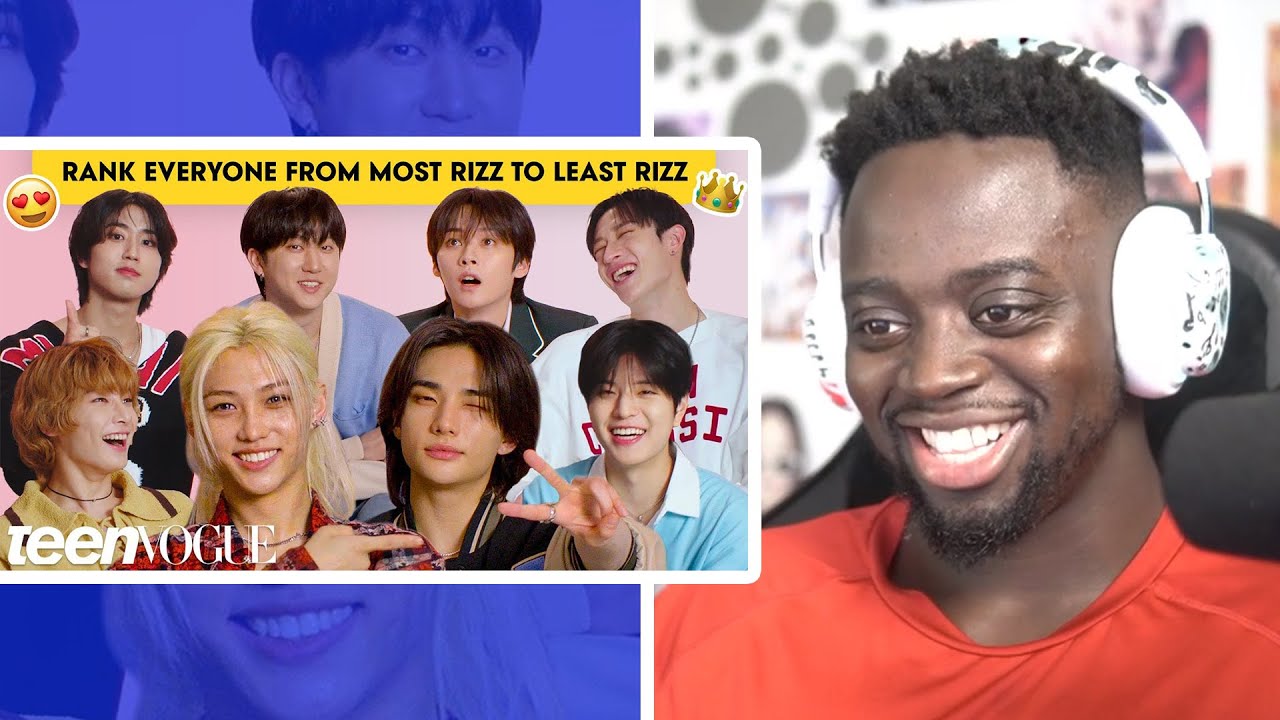 MUSALOVEL1FE Reacts to Stray Kids Answer Questions About Each Other | Teen Vogue