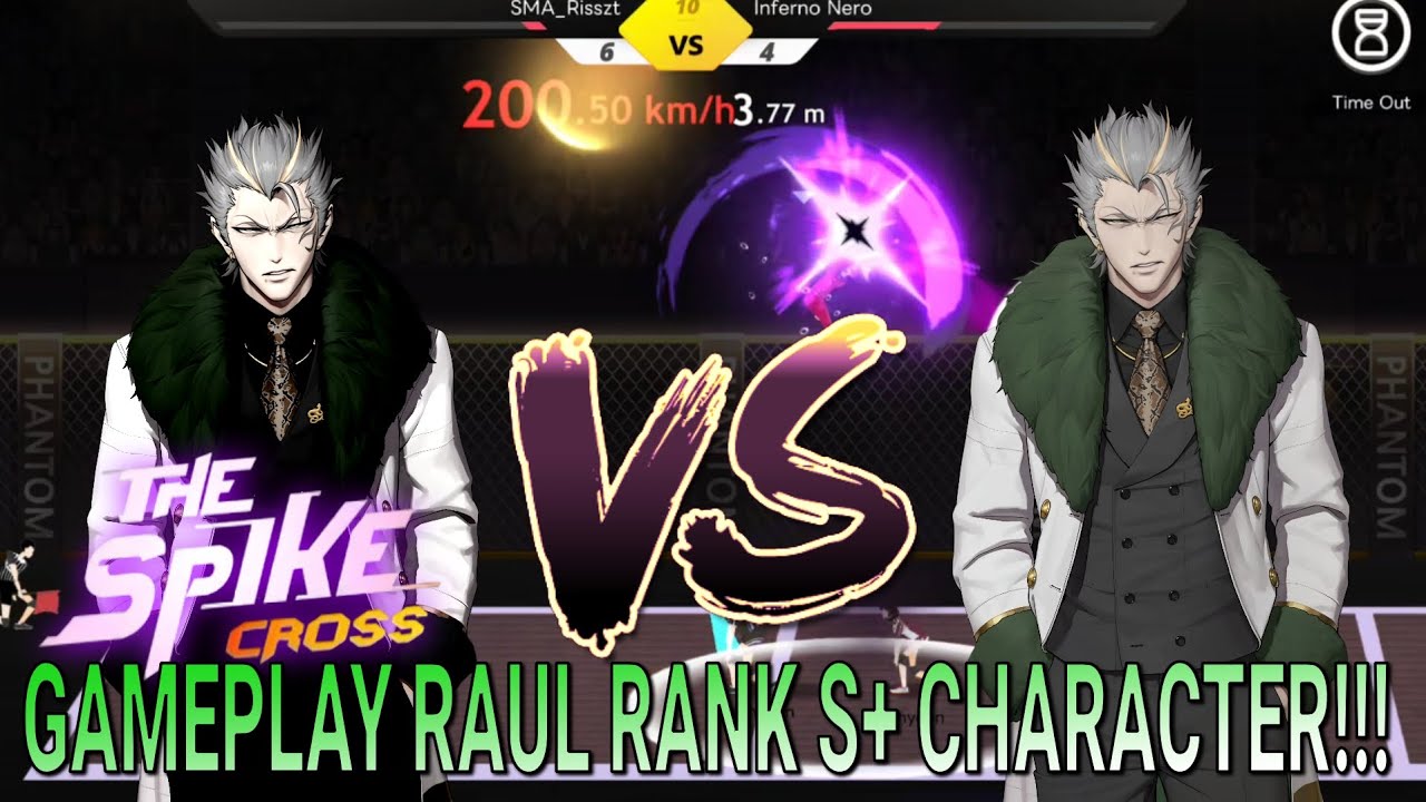 BEST GAME PLAY RAUL VS RAUL THE BEAST SPIKER💀 In Story - THE SPIKE VOLLEYBALL CROSS