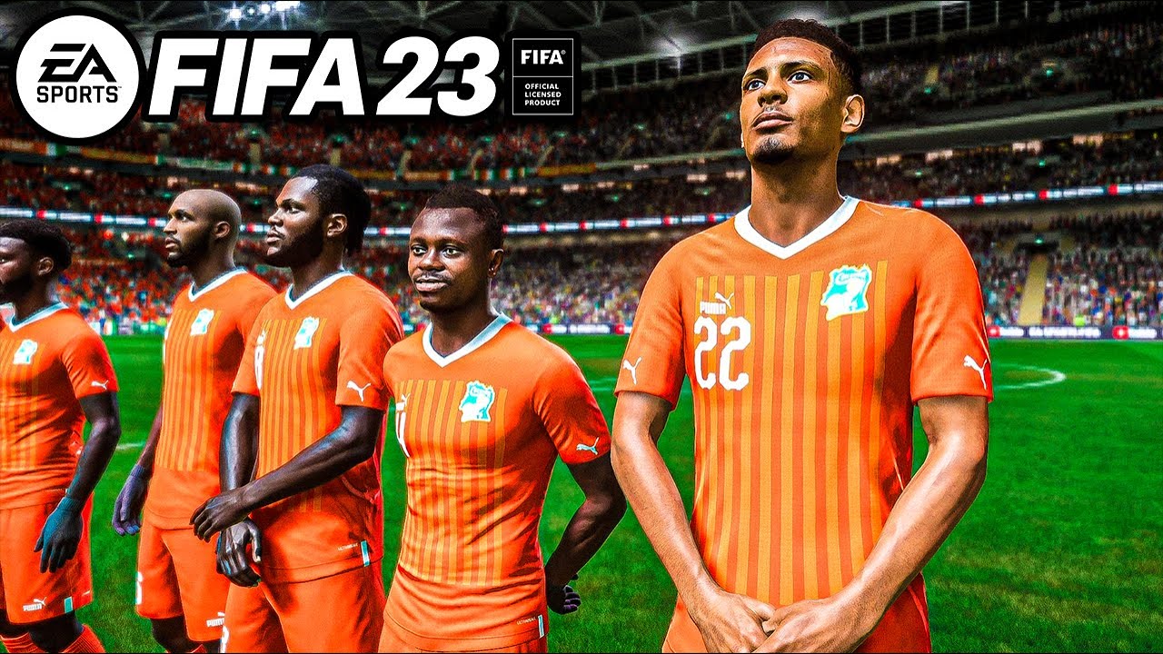 FIFA 23 Côte d'Ivoire vs Angleterre | Champion 2024 | Ultra Realism Gameplay MOD 4K HDR